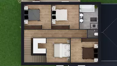 Maison neuve, 100 m²