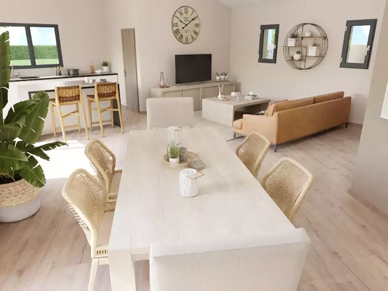 Maison neuve, 100 m² - Argens-Minervois (11200)