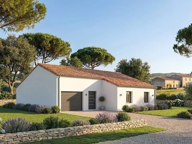 Maison neuve, 80 m² - Pouzauges (85700)