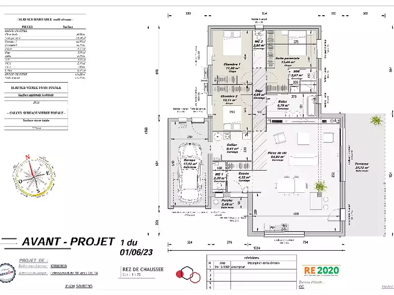 Maison neuve, 142 m² - Saint-Hilaire (31410)