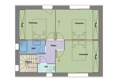 Maison neuve, 124 m²