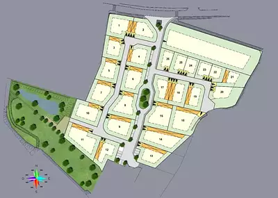 Terrain à bâtir, 294 m²