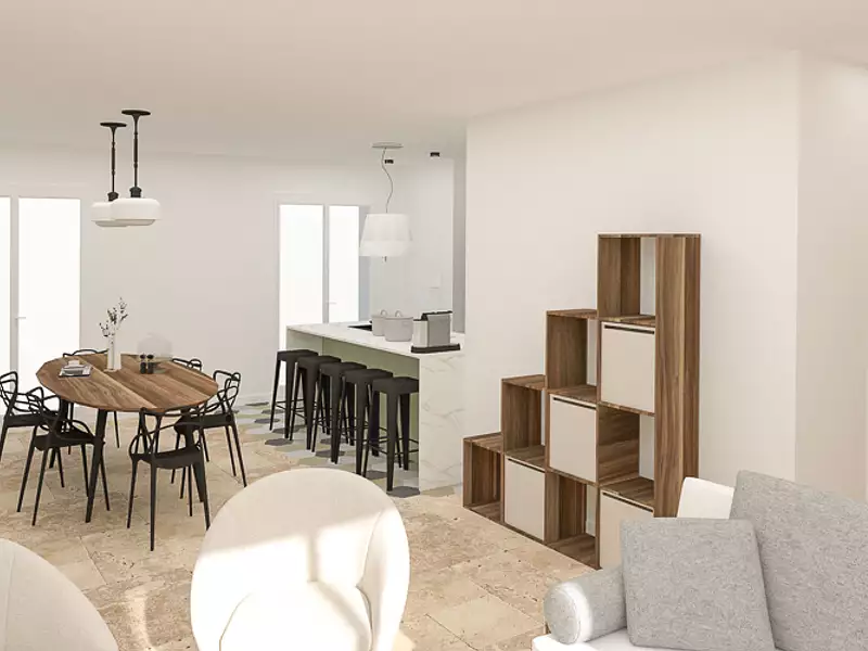Maison neuve, 96 m² - La Ferté-Alais (91590)