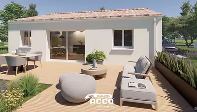 Maison neuve, 70 m²