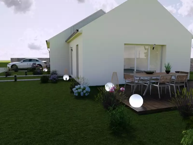 Maison neuve, 95 m² - Veigné (37250)