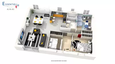 Maison neuve, 90 m²