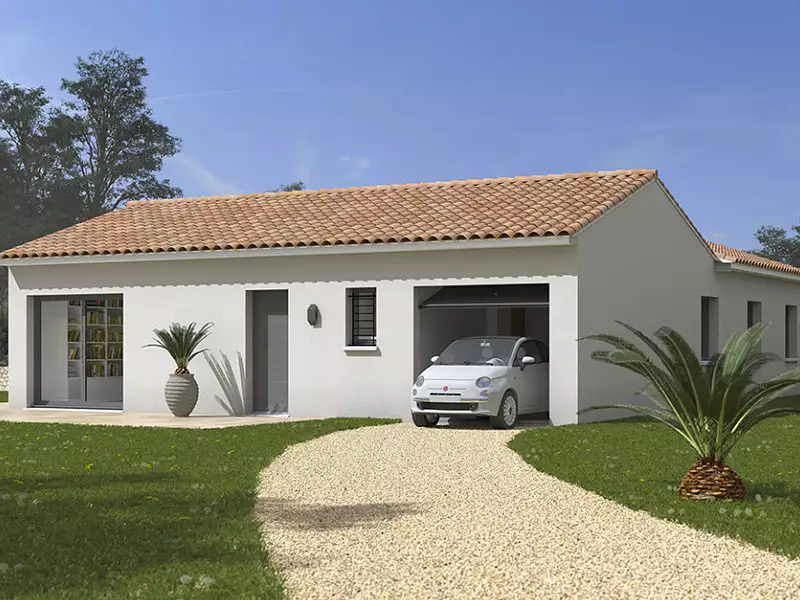 Maison neuve, 110 m² - Saint-Etienne-de-Tulmont (82410)