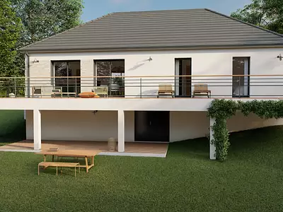 Maison neuve, 100 m²