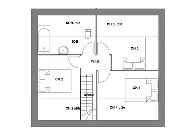 Maison neuve, 88 m²