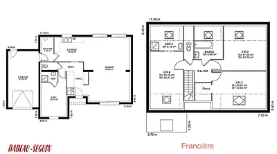 Maison neuve, 131 m²