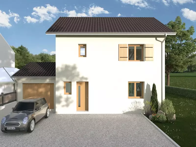 Maison neuve, 85 m² - Hauteville-sur-Fier (74150)