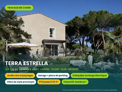 Programme neuf TERRA ESTRELLA à Puget-sur-Argens (83480) – SULLY IMMOBILIER