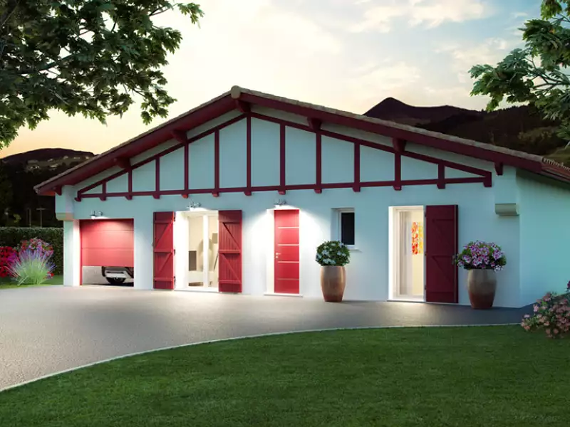 Maison neuve, 100 m² - Arbonne (64210)