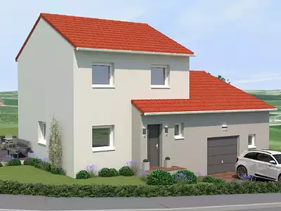 Maison neuve, 100 m²