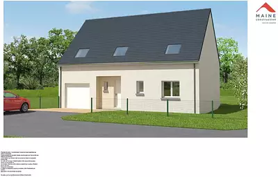 Maison neuve, 150 m²