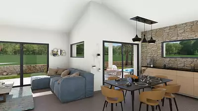 Maison neuve, 90 m²