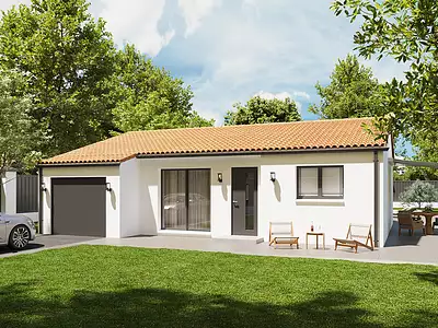 Maison neuve, 73 m²