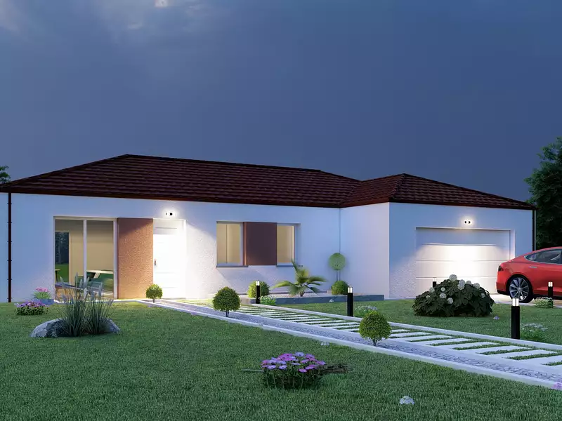 Maison neuve, 91 m² - Dieulouard (54380)