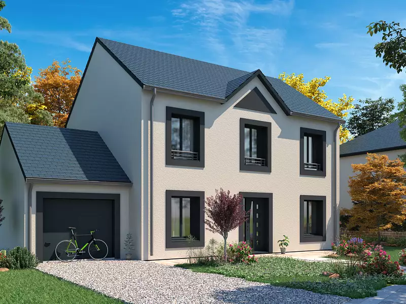 Maison neuve, 123,87 m² - Chessy (77700)