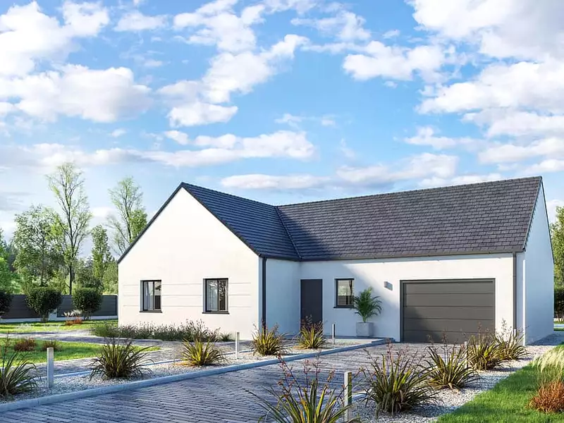 Maison neuve, 72 m² - Loir en Vallée (72340)