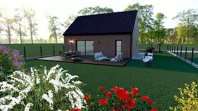 Maison neuve, 61 m²