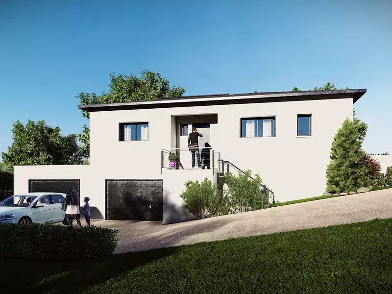 Maison neuve, 105 m² - Maubec (38300)