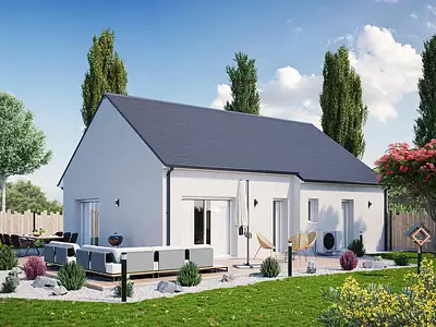 Maison neuve, 69 m²