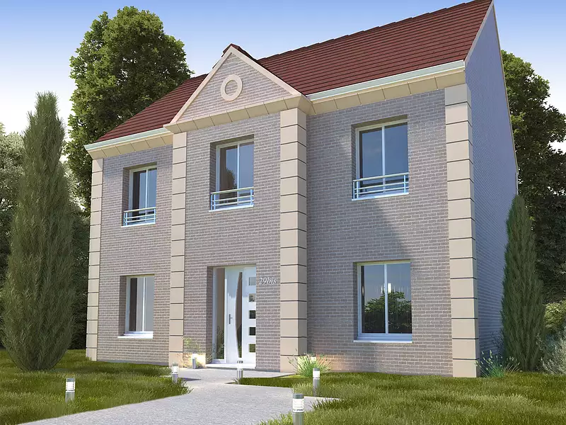 Maison neuve, 128,14 m² - Tournan-en-Brie (77220)