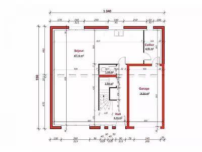 Maison neuve, 142 m²