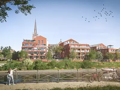 Sur les bords de la Deûle