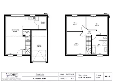 Maison neuve, 95 m²