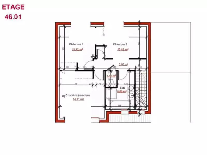 Maison neuve, 95 m² - Orly (94310)