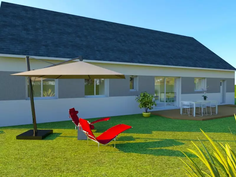 Maison neuve, 74 m² - Roézé-sur-Sarthe (72210)