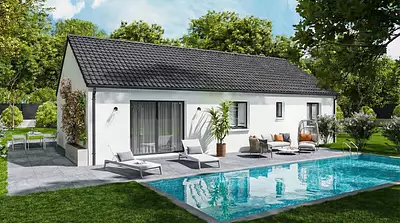 Maison neuve, 89 m²