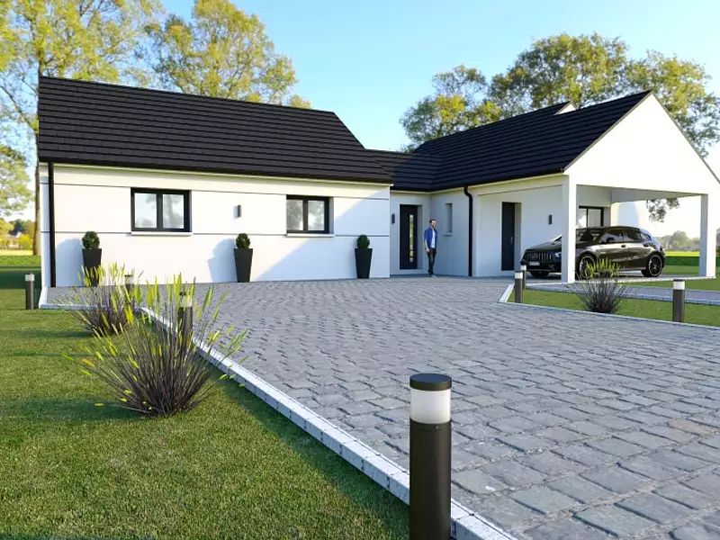 Maison neuve, 118 m² - Montreuil-l'Argillé (27390)