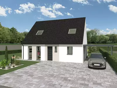 Maison neuve, 90 m²