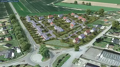 Terrain à bâtir, 772 m²