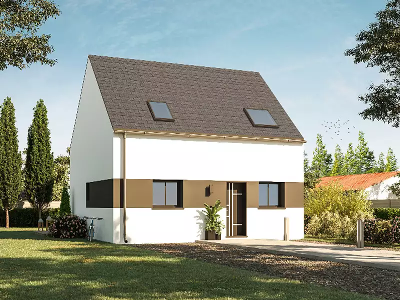 Maison neuve, 92 m² - Ploemel (56400)