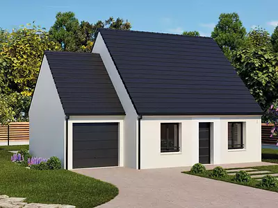 Maison neuve, 53 m²