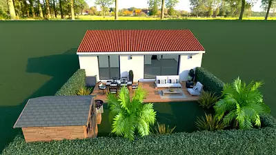 Maison neuve, 60 m²