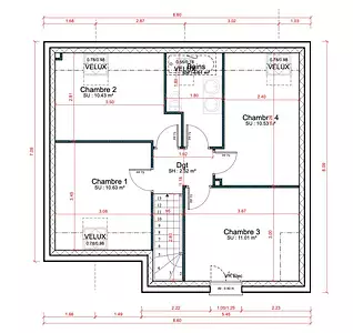 Maison neuve, 98 m²