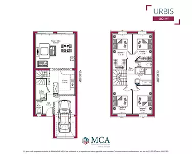 Maison neuve, 102 m²