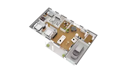 Maison neuve, 105 m²