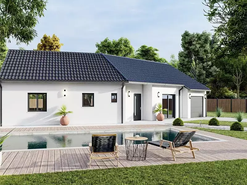 Maison neuve, 93 m² - Revigny-sur-Ornain (55800)