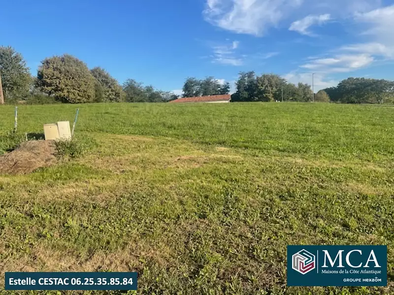 Terrain à bâtir, 1 000 m² - Saint-Aubin (40250)