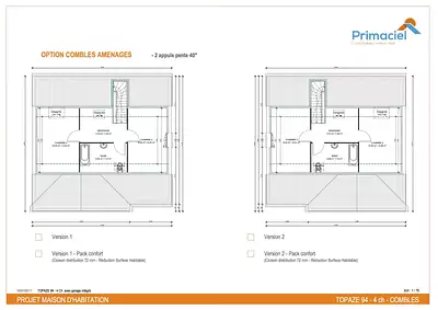Maison neuve, 78 m²