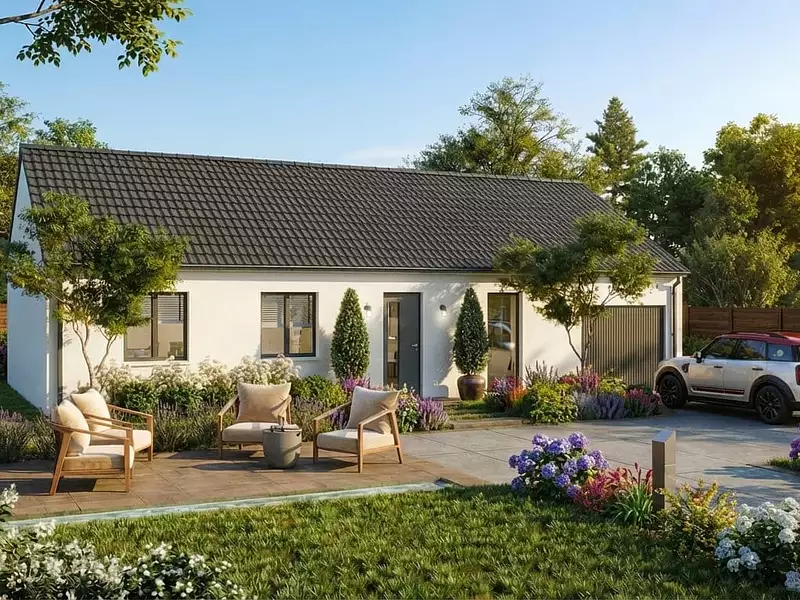 Maison neuve, 89 m² - Les Clérimois (89190)