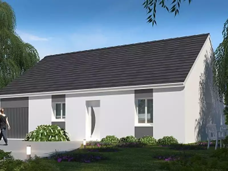 Maison neuve, 89,5 m² - Gauciel (27930)