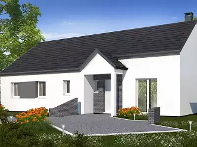 Maison neuve, 99,24 m²