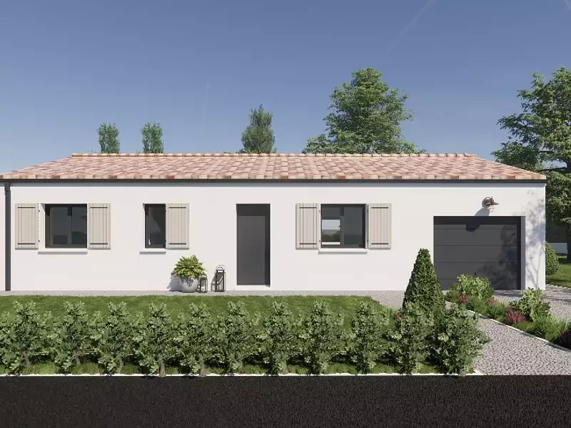 Maison neuve, 84 m² - Chaniers (17610)